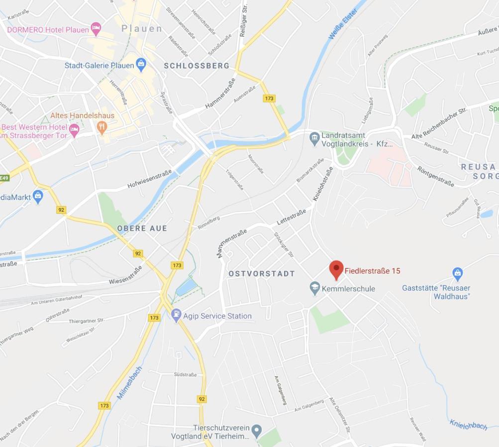 Appartement Vorbeischauen In Plauen 2 Extérieur photo